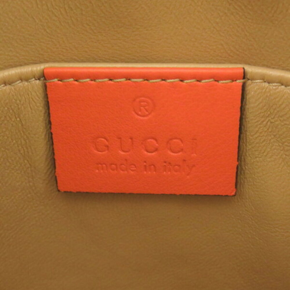 Gucci Ophidia Python Orange Shoulder Bag - image 8